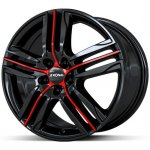 Ronal R57 7,5x17 5x120 ET42 black red polished – Hledejceny.cz