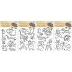 Anděl předloha k barvám na sklo 1554 vyvýšená kontura 48 – Zboží Dáma