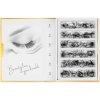 Umělé řasy a doplňky Luxury Lashes Narrow 5D Zakřivení umělých řas: D, Délka umělých řas: Mix délek 8-13 mm, Tloušťka řas: 007