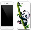 Pouzdro a kryt na mobilní telefon Apple mmCase Gelové iPhone SE 2020 - panda na bambusu