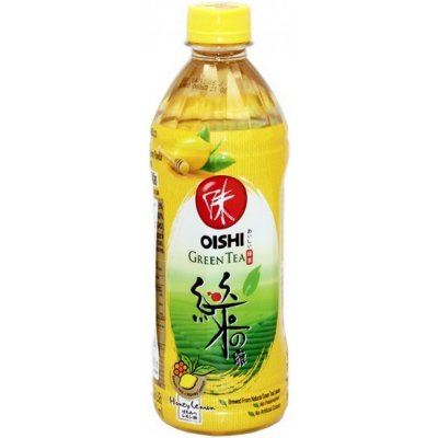 OISHI Zelený čaj s medem a citrónem 24 x 0,5 l – Zboží Dáma