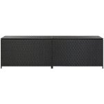 Petromila polyratan 200 x 50 x 60 cm černý – Zboží Dáma