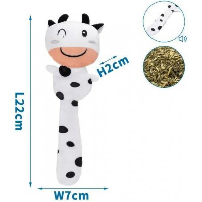 Nobleza s Cat-Nip krava 22 cm – Hledejceny.cz