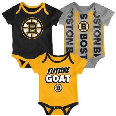 Outerstuff Dětské Body v Boston Bruins Loyal Buddies Creeper Set Batole – Zboží Dáma