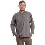 Nepál Etno kurta pánské košile světle šedá – Sleviste.cz