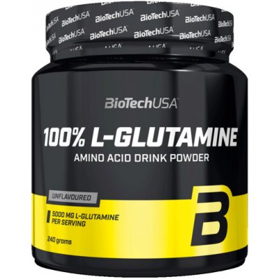 BiotechUSA 100% Glutamine 240 g – Zbozi.Blesk.cz