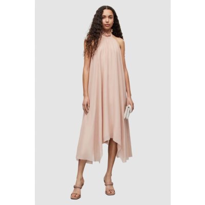 AllSaints šaty WD363Y růžová