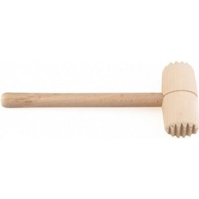 KOLIMAX Dřevěné výrobky Palička na maso kulatá, délka 28 cm – Zbozi.Blesk.cz