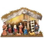 Solight LED dřevěný betlém podsvícený 26x17cm 6x LED 2x AA – Hledejceny.cz