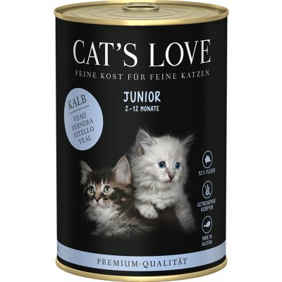 Cat's Love Junior telecí 6 x 0,4 kg