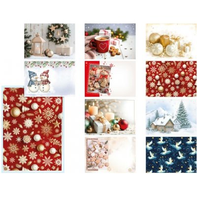 MFP Obálka Vánoční C5 170g/m2, mix motivů – Zboží Dáma