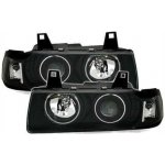 BMW E36 - Přední světla Angel Eyes CCFL - Černé