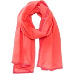 Myrtle Beach bavlněná šála MB6404 korálová – Hledejceny.cz
