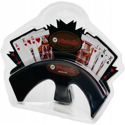 Držák na karty černý Piatnik – Zboží Dáma
