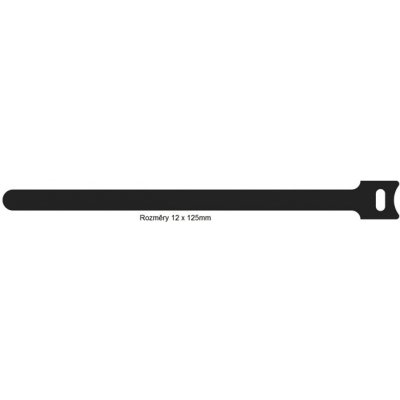 ProCab BST112 Stahovací pásek 12x125mm 10ks – Hledejceny.cz