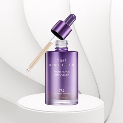 Missha Time Revolution Night Repair ampule 5 x 50 ml – Sleviste.cz