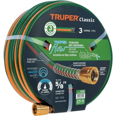 TRUPER – Zahradní hadice MAN-25X5/8R: Standardní, 5/8", 25 m – Hledejceny.cz