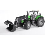 Bruder traktor Deutz Agrotron X720 s čelním nakladačem – Hledejceny.cz