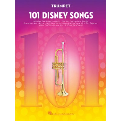 Walt Disney Noty pro trubku 101 Disney Songs