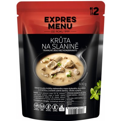 EXPRES MENU Krůta na slanině 600 g – Zboží Mobilmania