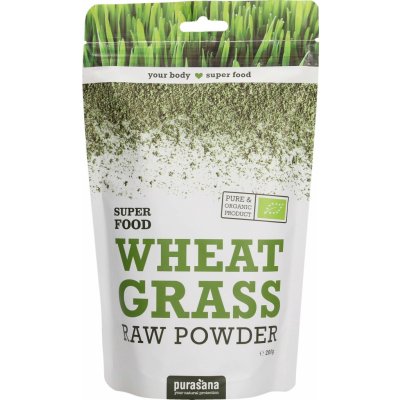 Purasana Wheat Grass Powder Bio 200 g – Hledejceny.cz
