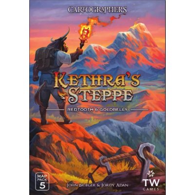 Thunderworks Games Cartographers Map Pack 5: Kethra's Steppe