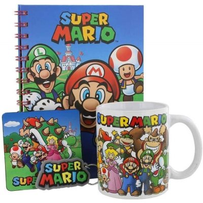 CurePink Dárkový set Nintendo|Super Mario: Evergreen hrnku GP85388 315 ml – Zbozi.Blesk.cz