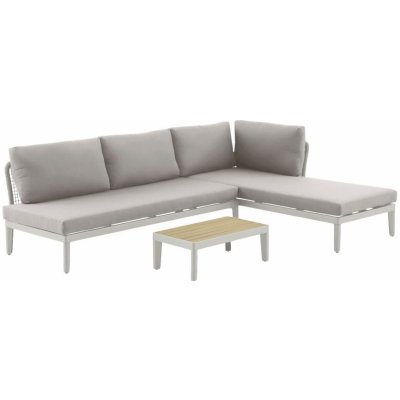 Sunfun Maja Set lounge nábytku, 3 díly , hliník, béžová 2PCSFRA02325+FTA50196B-SOLO – Sleviste.cz