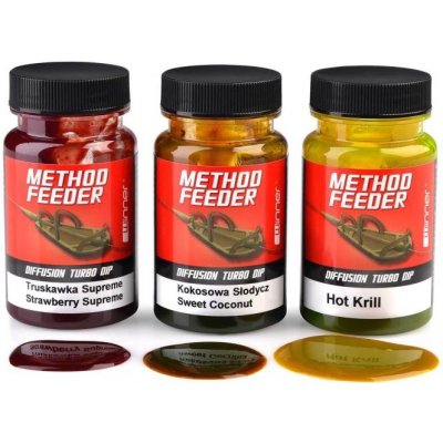 Tandem Baits Method Feeder Diffusion Turbo Dip Apple Mousse 50 ml – Hledejceny.cz