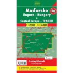Maďarsko mapa tranzit GC – Hledejceny.cz