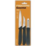 Fiskars 1065584 Essential set nožů na zeleninu 3 ks – Zboží Dáma