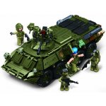 Sluban B1251 Tank BTR-80AS IFV v měřítku 1:35 – Zboží Dáma