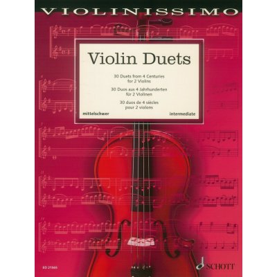 Violin Duets 30 duet ze čtyřech století pro dvoje housle – Sleviste.cz