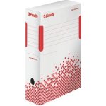 Esselte Speedbox archivační krabice bílá červená 100 mm – Zboží Živě
