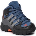 adidas Terrex MID GTX dětské kotníkové boty tmavě šedá / šedá / oranžová – Sleviste.cz