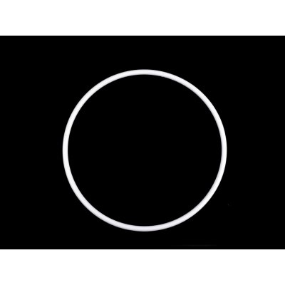 Prima-obchod Plastový kruh Ø21 26 cm 1 bílá – Zbozi.Blesk.cz