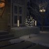 Vánoční stromek zahrada-XL Vánoční strom 120 LED teplé bílé světlo třešňový květ 150 cm