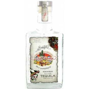 Ed Hardy Silver Tequila 40% 0,75 l (holá láhev)