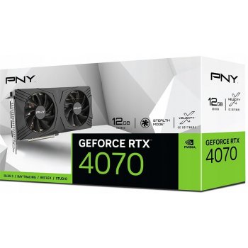 PNY GeForce RTX 4070 VERTO Dual Fan 12GB GDDR6X VCG407012DFXPB1