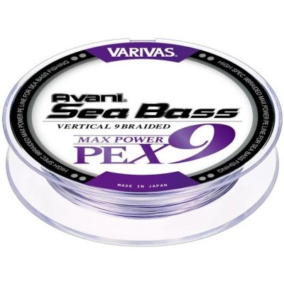Varivas Avani Sea Bass Max Power PE X9 1,0 150m 0,165mm 10,43kg – Zboží Dáma