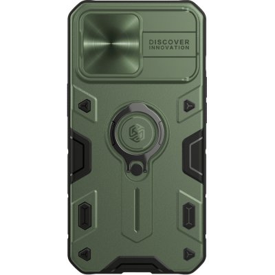 Nillkin CamShield Armor TPU+PC Iphone 13 Pro zelené