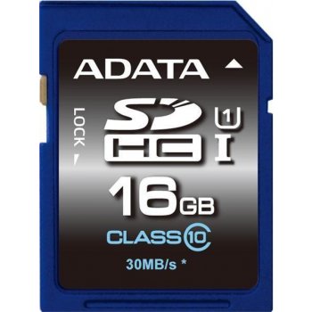 ADATA SDHC 16 GB UHS-I ASDH16GUICL10-R