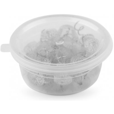 Spirálové špendlíky do čalounění Varianta: transparent, Balení: 1 krab. – Zboží Dáma
