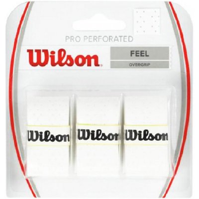 Wilson PRO OVERGRIP PERFORATED 3 ks Biela