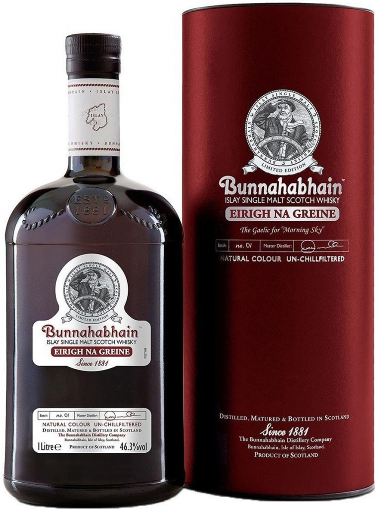 Bunnahabhain Eirigh Na Greine 46,3% 1 l (tuba)