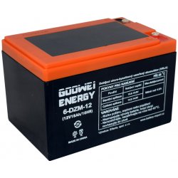 GOOWEI ENERGY 12V 15Ah 6-DZM-12