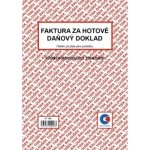 Baloušek Tisk PT198 Faktura za hotové, daňový doklad A5 – Zboží Živě