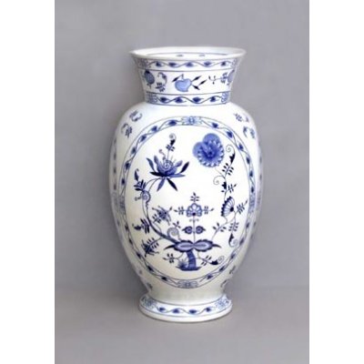 Cibulák Váza 1610, 48 cm originální cibulákový porcelán Dubí, cibulový vzor, – Hledejceny.cz