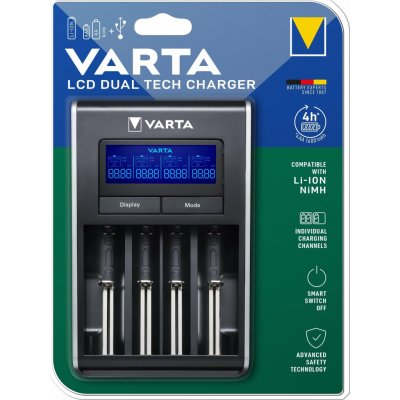 Varta LCD Dual Tech Charger R2U 57676101401 – Zboží Živě