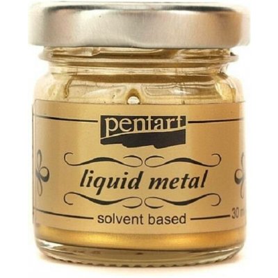 Pentart Tekutý kov 30 ml ZLATÁ – Zboží Mobilmania